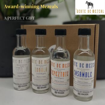 Mezcal Miniatures Recycled Card Gift Box, 3 of 5