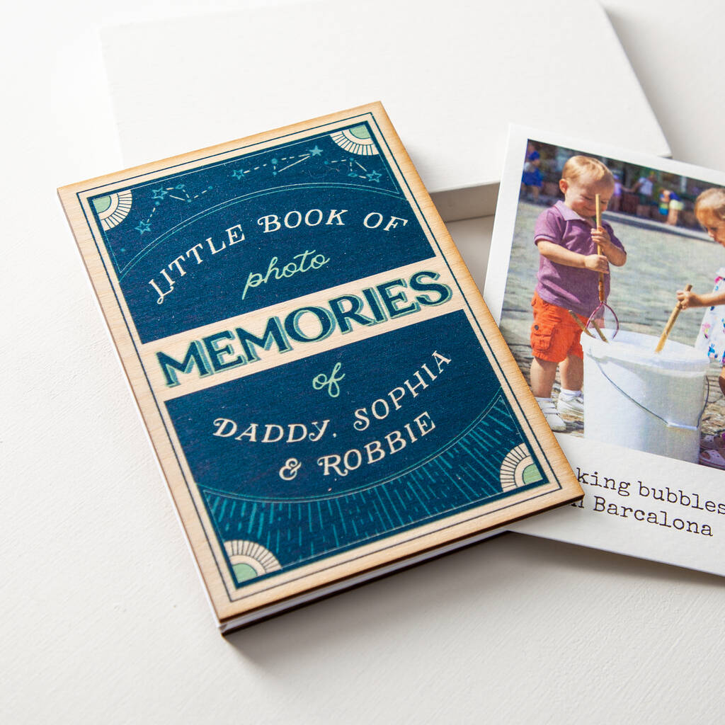 Memories With Dad Photo Booklet By No Ordinary Gift