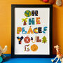 Oh The Places You'll Go 'Dr Seuss' Quote, thumbnail 2 of 8