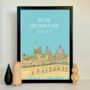 Personalised Oxford Skyline Print, thumbnail 1 of 10