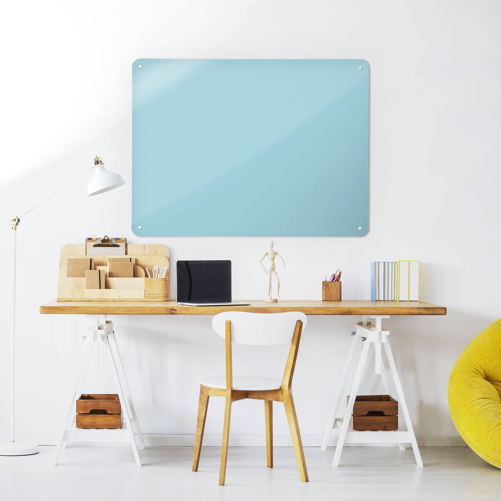 Large Magnetic / Dry Wipe Board In Plain Colours, 1 of 12