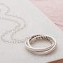 Personalised Secret Russian Ring Necklace, thumbnail 1 of 7