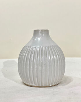 Stoneware Bud Vase Set, 3 of 5