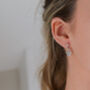 Gemstone Star Drop Earrings, thumbnail 2 of 8