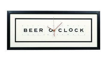 Beer O Clock Frame Clock, 3 of 8