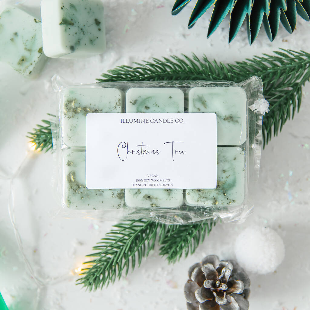 Christmas Tree Wax Melts By Illumine Candle Co.