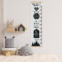 Personalised Dotty Be Wild And Free Height Chart, thumbnail 1 of 7