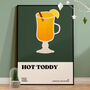 Hot Toddy Christmas Cocktail Print, thumbnail 2 of 3