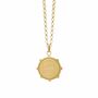 Personalised North Star Gold Medallion Necklace, thumbnail 10 of 12
