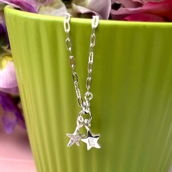 Sterling Silver Mini Starfish Bracelet, 2 of 12