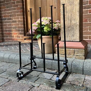 Langton Traditional Boot Rack In Black, 2 of 10