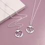 Anniversary Sterling Silver Initial Necklace, thumbnail 2 of 12
