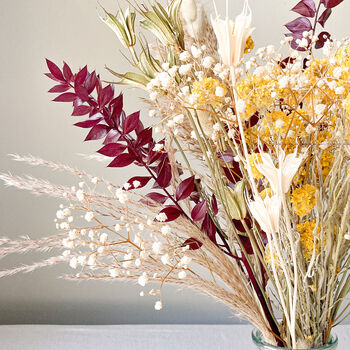 Bright Sanfordii And Gypsophila Bouquet Eidan, 2 of 5