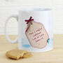 Personalised Cute Me To You Christmas Mug, thumbnail 2 of 2