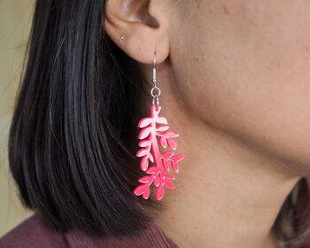 Gift For Teacher, Botanical Acrylic Earring, 7 of 7