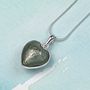 Murano Glass Heart Sterling Silver Pendant, thumbnail 9 of 12