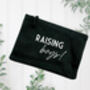 Raising Girls Flat Zip Pouch, thumbnail 3 of 5