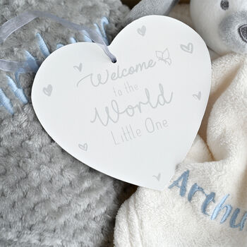Personalised New Born Baby Gift Set, 2 of 7