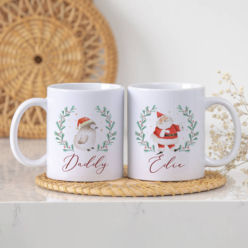 Personalised Family Christmas Mugs – Christmas Eve Box And Stocking Fillers, 1 of 12