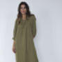 Olive Dress, thumbnail 3 of 12
