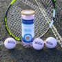 Personalised Sustainable Tennis Balls, thumbnail 9 of 12