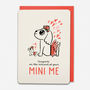 'Congrats On The Arrival Of Your Mini Me' Card, thumbnail 2 of 2
