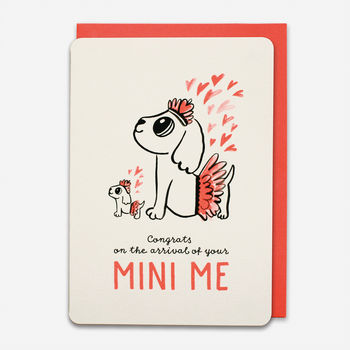 'Congrats On The Arrival Of Your Mini Me' Card, 2 of 2