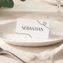 Minimal Script Wedding Place Name Cards, thumbnail 2 of 2