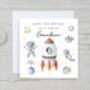 Personalised Space Birthday Card, thumbnail 1 of 2
