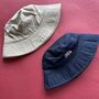 Mr And Mrs Embroidered Bucket Hat Set, thumbnail 4 of 5