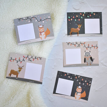 Pack Of 10 Small Scratch Off Christmas Cards, 4 of 6