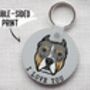 Personalised Pitbull Keyring, thumbnail 4 of 6