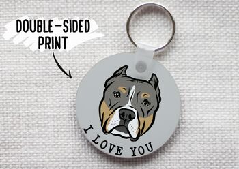 Personalised Pitbull Keyring, 4 of 6