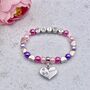 Personalised Best Big Sister Ever Charm Bracelet, Baby Shower Gift, thumbnail 4 of 11