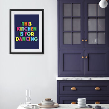 This Kitchen Is For Dancing Print, 2 of 2