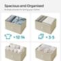 Six Drawer Fabric Dresser For Bedroom Or Nursery, thumbnail 6 of 12