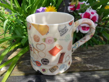Tankard Mug In Sewing Room Design, 3 of 5