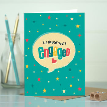Engagement Card ‘Hip Hooray’, 2 of 4