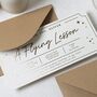 Personalised Flying Lesson Gift Voucher Scratch Reveal, thumbnail 4 of 9
