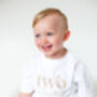 Personalised Birthday T Shirt Age One To Seven, thumbnail 7 of 7