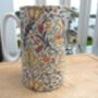 Medium China Jug In William Morris Flora Design, thumbnail 7 of 12