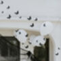 Halloween Black Paper Moths Decorations X 30, thumbnail 3 of 3