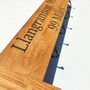 Bespoke And Engraved Oak Coat Rack, thumbnail 11 of 12