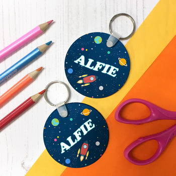 Personalised Space Explorer Fabric Pencil Case, 2 of 10