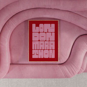 London Marathon Custom Print, 10 of 11