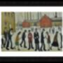 Mobile Phone People Lowry Style Framed Art, thumbnail 2 of 2