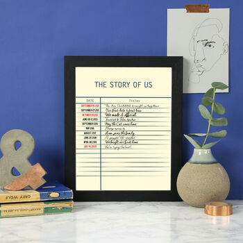 Personalised Story Library Card Print, 4 of 6