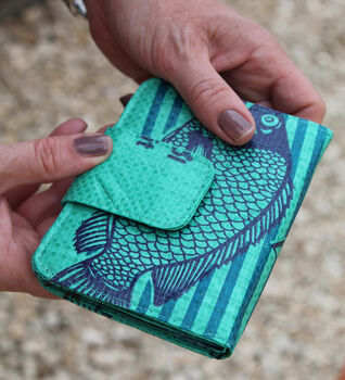 Recycled Fair Trade Purse. New Stock In, 6 of 10
