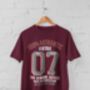 'Authentic Vintage 2007' 18th Birthday Gift T Shirt, thumbnail 4 of 8