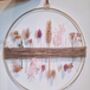 Blush, Dried Flower Hoop, thumbnail 1 of 3